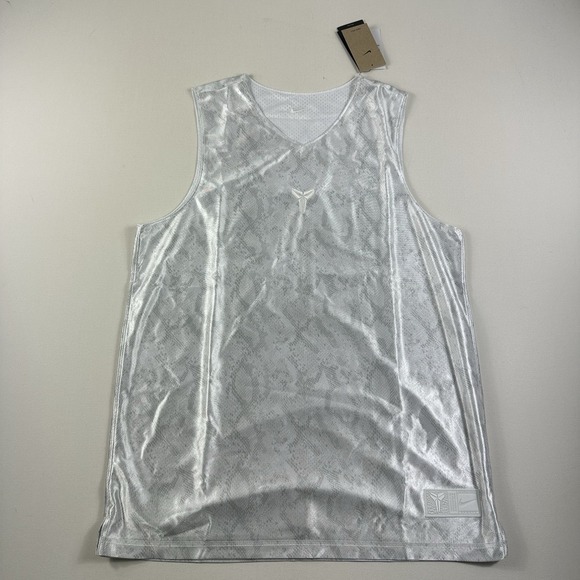 Nike Kobe Reversible Mesh Jersey Men's LT Large-Tall FZ0934-100 White Basketball - Picture 1 of 8